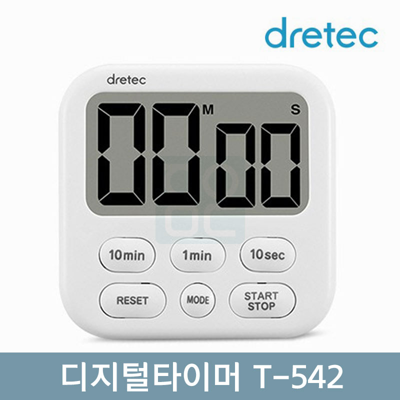 [드레텍]<br>디지털타이머<br>건전지포함(T-542)