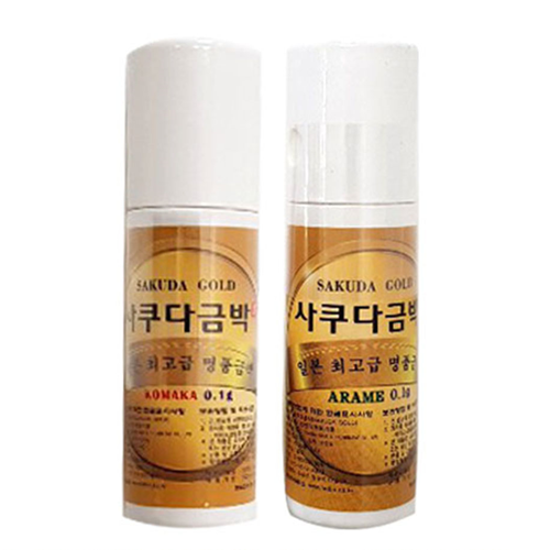 [사쿠다]식용금가루<br>100mg지관형