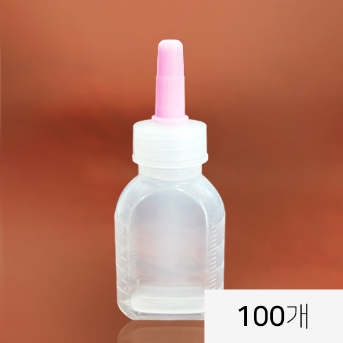 [투약병]<br>긴마개형시럽병100개<br>12cc,20cc