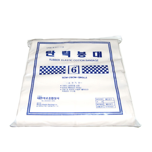 [우진]<br>탄력붕대 6인치 15cm<br>1봉12롤