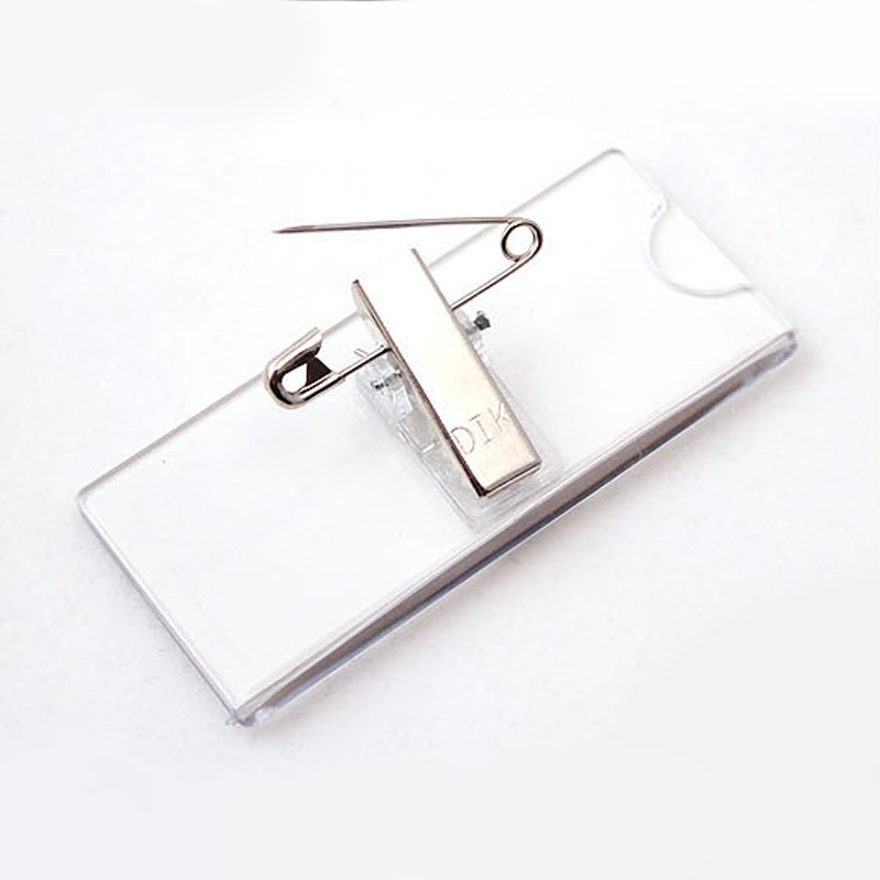아크릴 집게 명찰