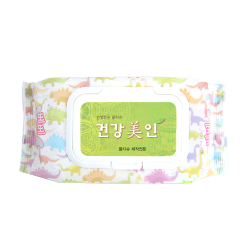 [건강미인]<br> 물티슈<br>1팩60매
