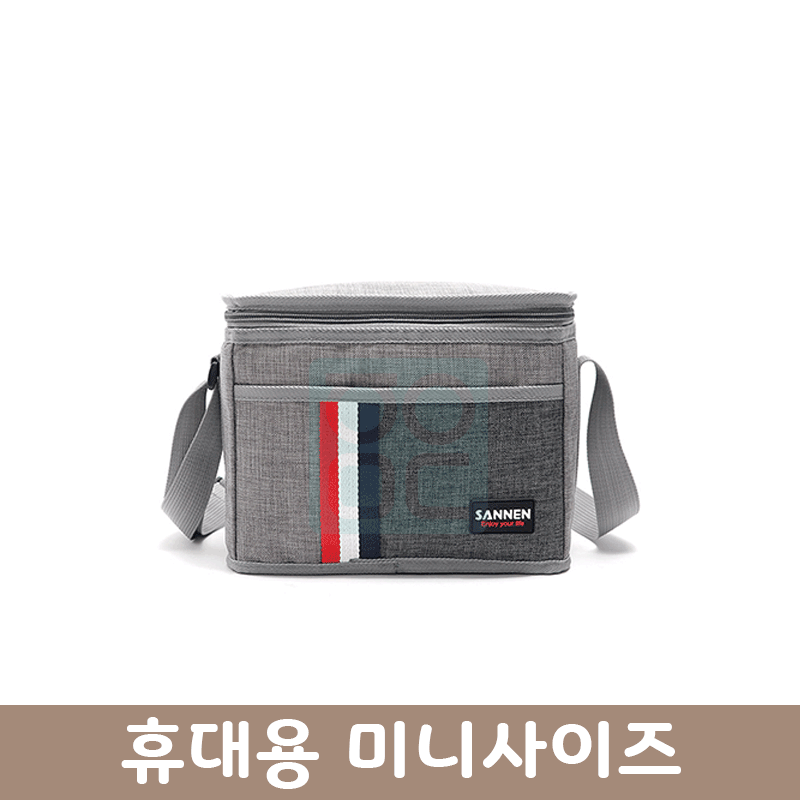 HE 사각보냉가방<br>6.3L 소형 <br>보냉팩 아이스 쿨링 쿨러백