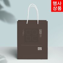 늘순수(브라운)<br>무광종이가방180g<br>50개입+봉인스티커