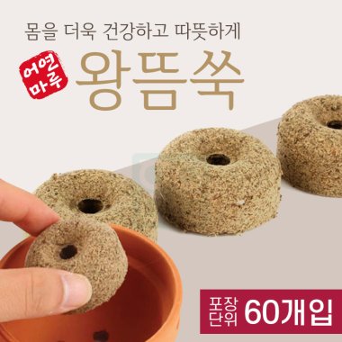 [어연마루]<br><big>왕뜸쑥</big><br>1통 (60개)