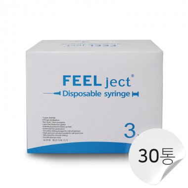 [필젯]<Br><big>3cc무침주사기</big><br>1박스24통