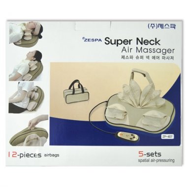 [제스파]<br>슈퍼넥에어마사지기<br>어깨목마사지기