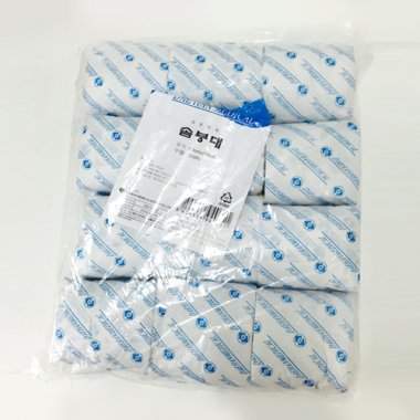 [대한]<br><big>솜붕대 3인치(12롤)</big><br>7.5x250cm