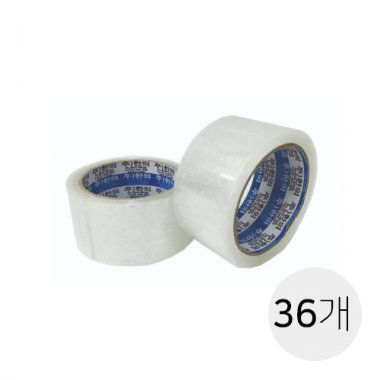 [투명]박스테이프<br>36개(1박스)