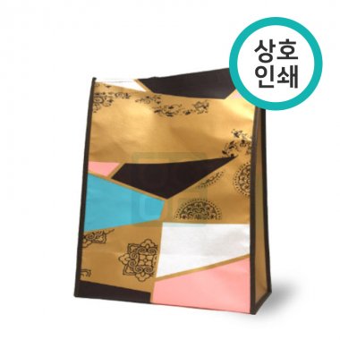 [부직포가방] 상호인쇄<br>약보따리골드 <br>100개