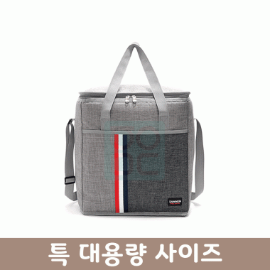 HE 사각보냉가방<br>27.3L 특대형 <br>보냉팩 아이스 쿨링 쿨러백