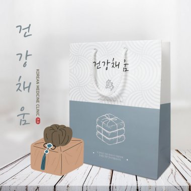 [쇼핑가방]<br>건강채움<br>100장