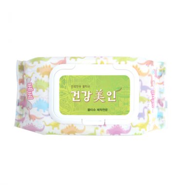 [건강미인]<br> 물티슈<br>1팩60매