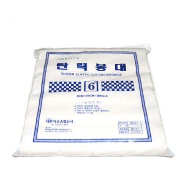 [우진]<br>탄력붕대 6인치 15cm<br>1봉12롤