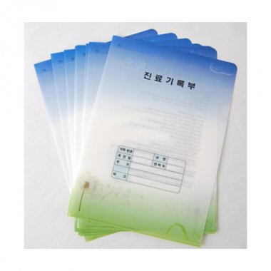 [한의]<br>컬러비닐 L홀더<br>1000개