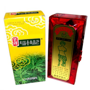 [봉래]<br><big>치질용 쑥뜸관