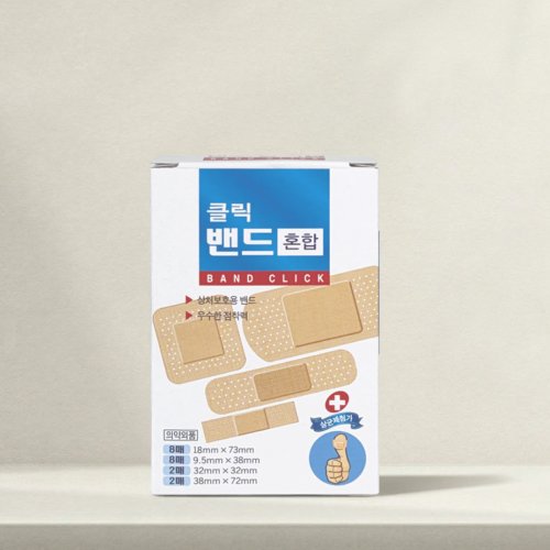 [대일]<br><big>클릭밴드 / 혼합형</big><br>1갑 (22매)