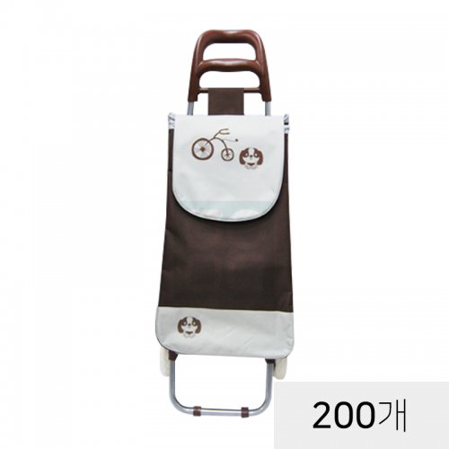 [3단카트]<br>강아지(브라운)<br>200개(인쇄비포함)